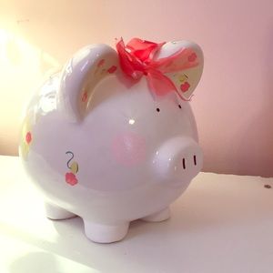 Girls Ceramic Piggy Bank